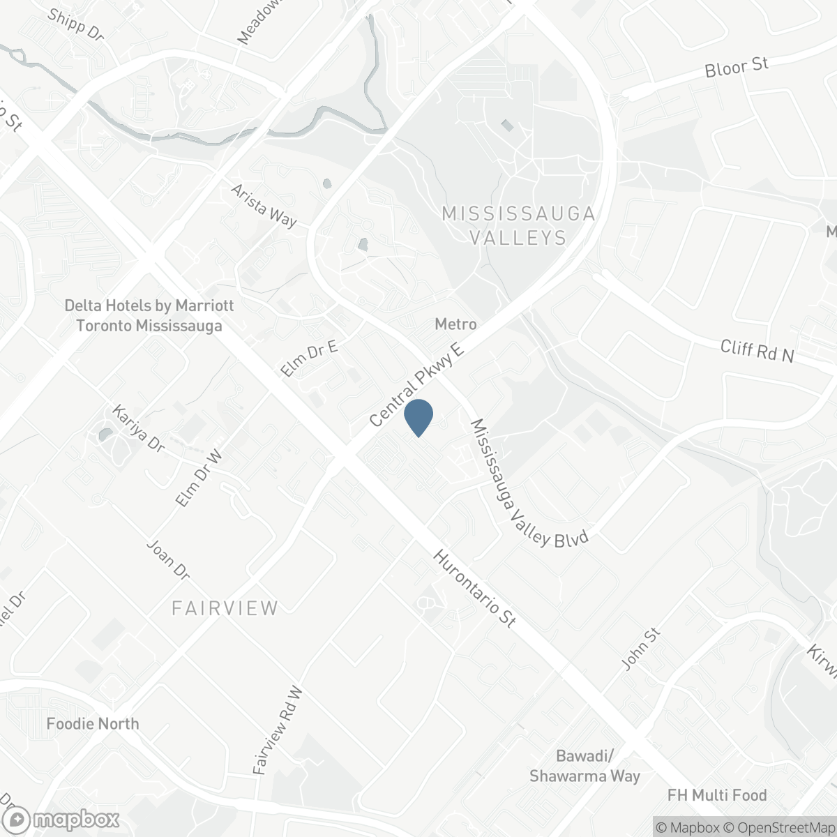 1706 - 20 MISSISSAUGA VALLEY BOULEVARD, Mississauga, Ontario L5A 3S1